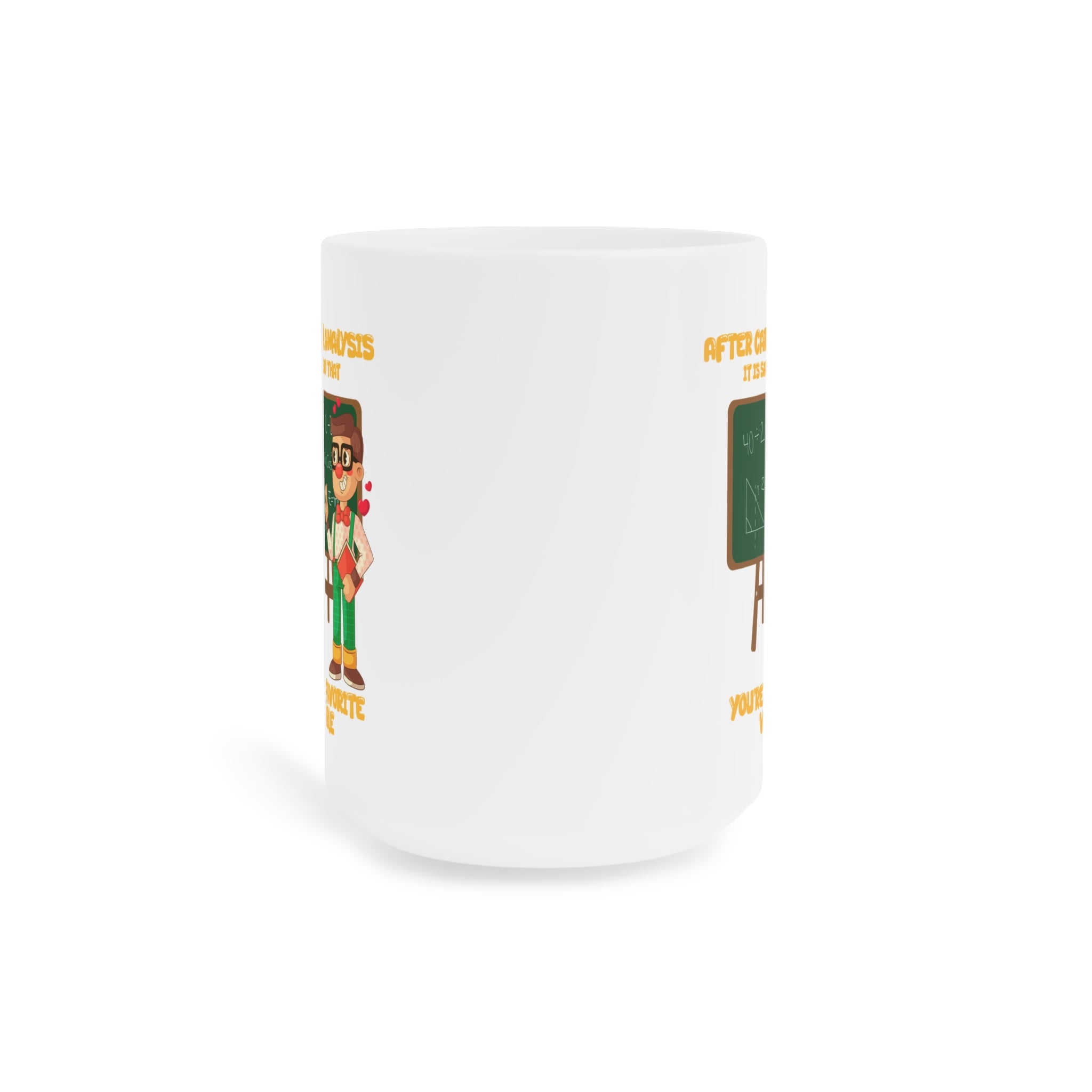 After Careful Analysis Mug