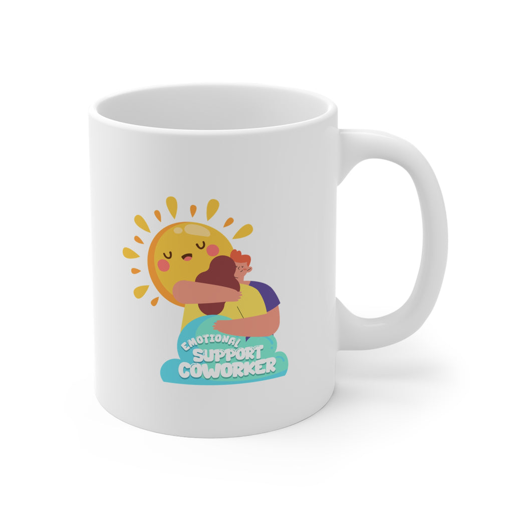 Emotional Support Coworker Mug
