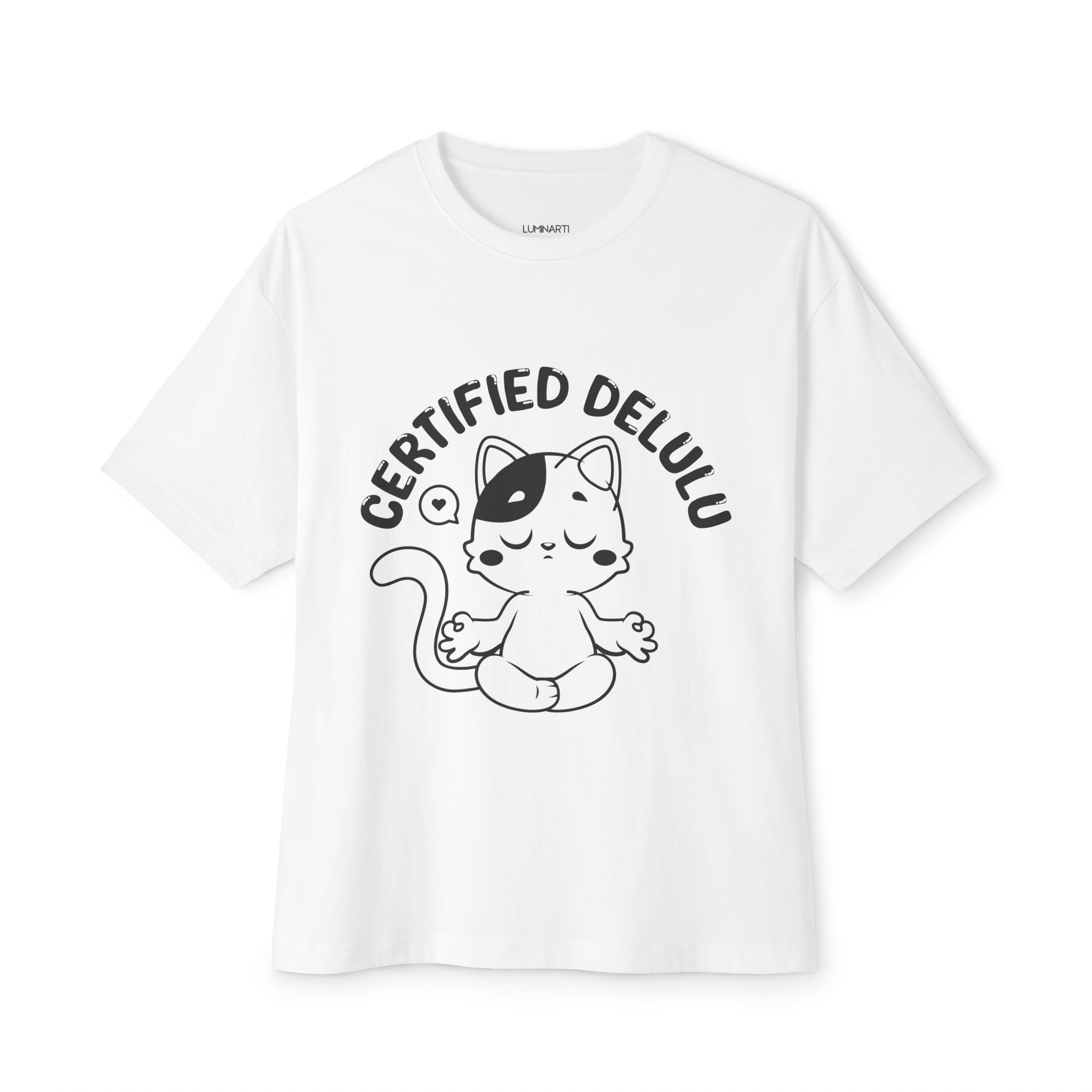 Certified Delulu Oversized Boxy Tee