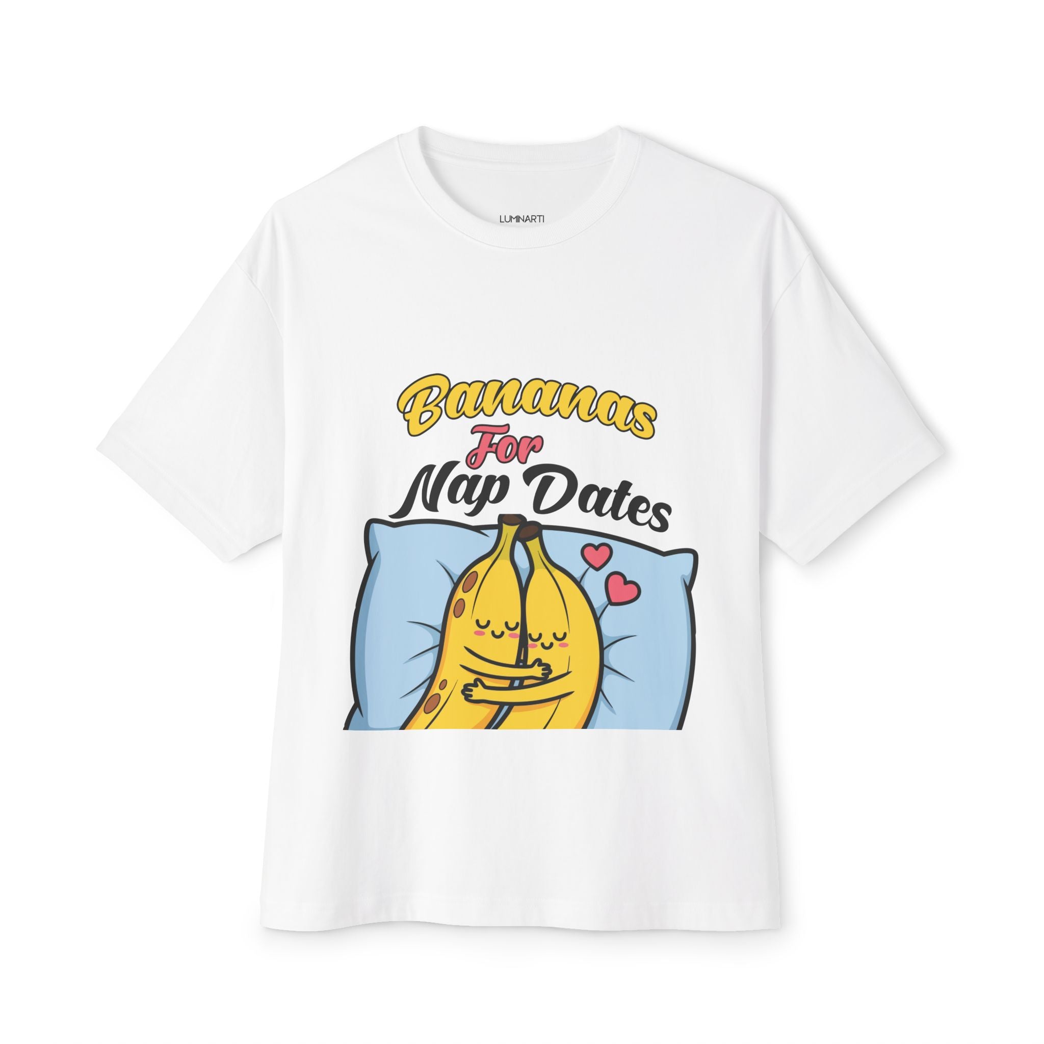 Bananas for Nap Dates oversized Boxy Tee