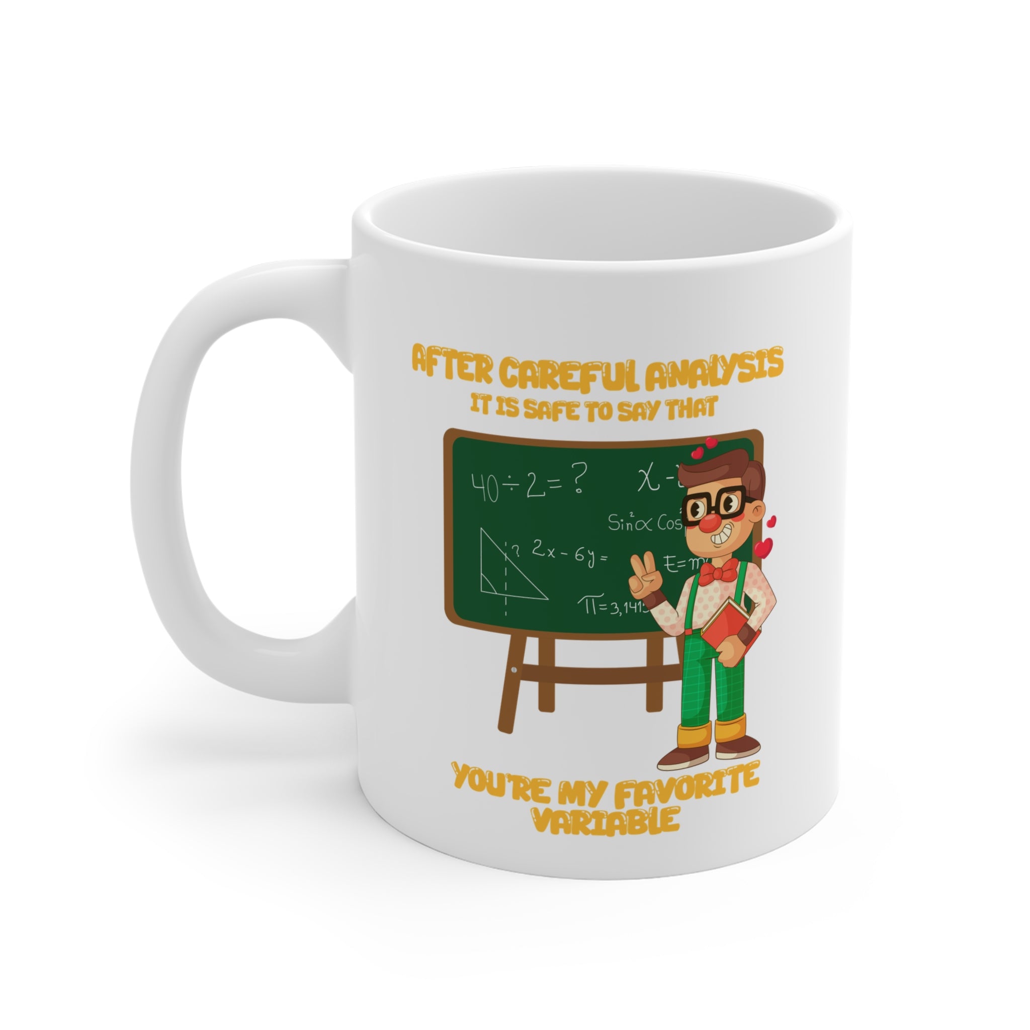 After Careful Analysis Mug