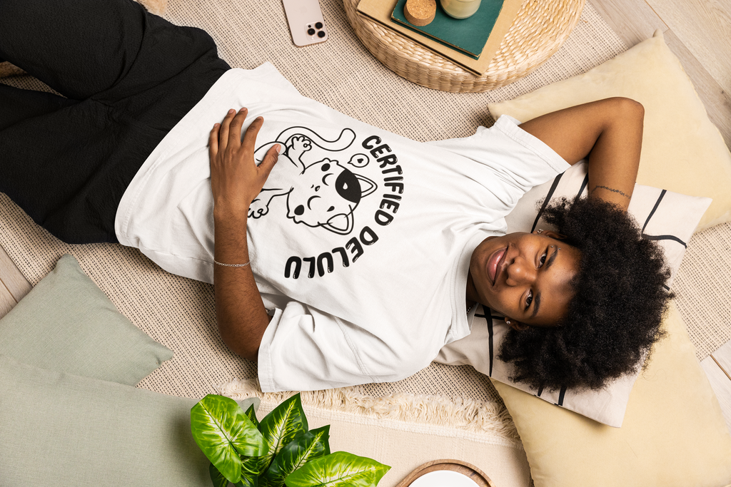 Certified Delulu Oversized Boxy Tee