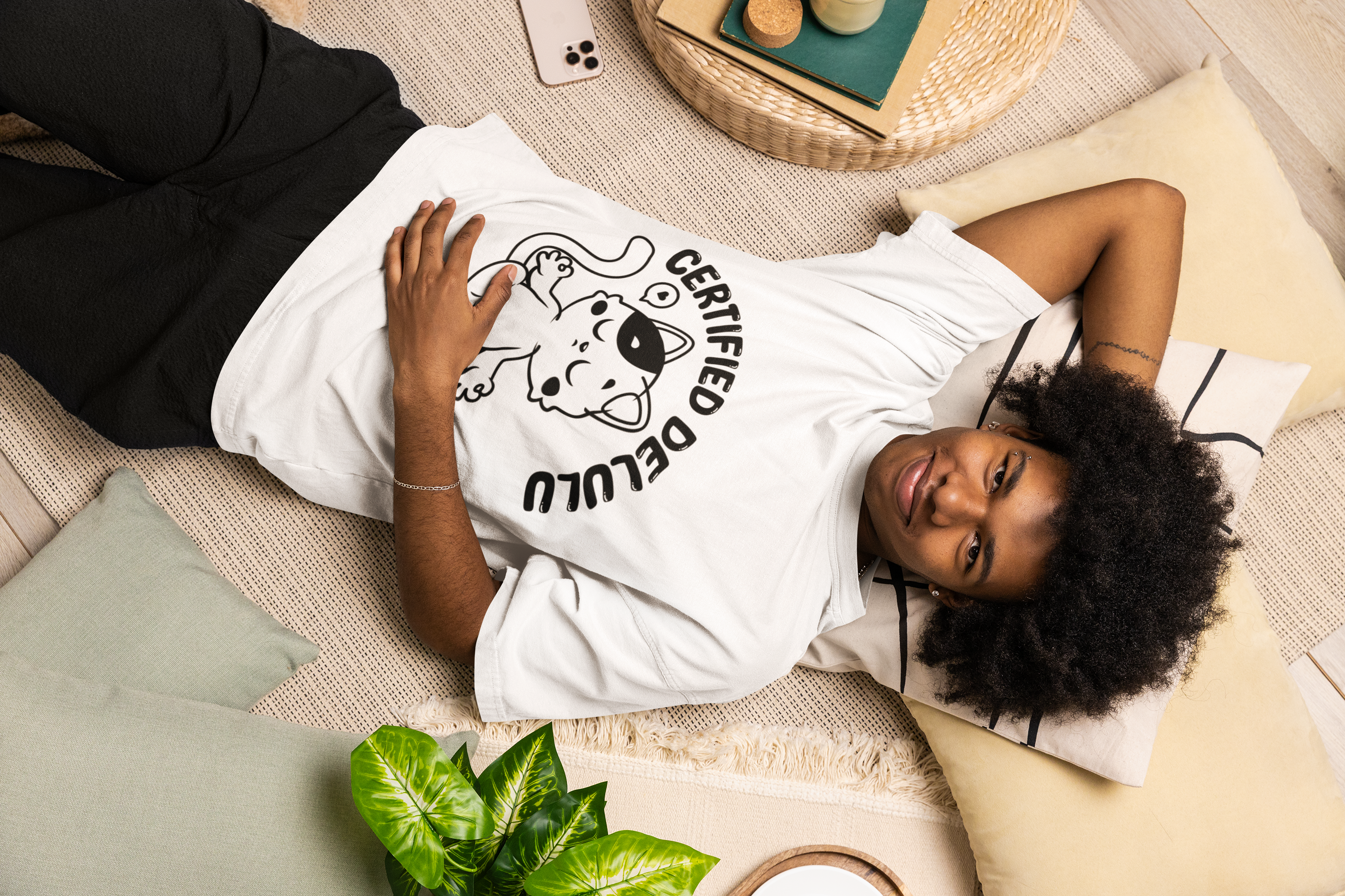 Certified Delulu Oversized Boxy Tee