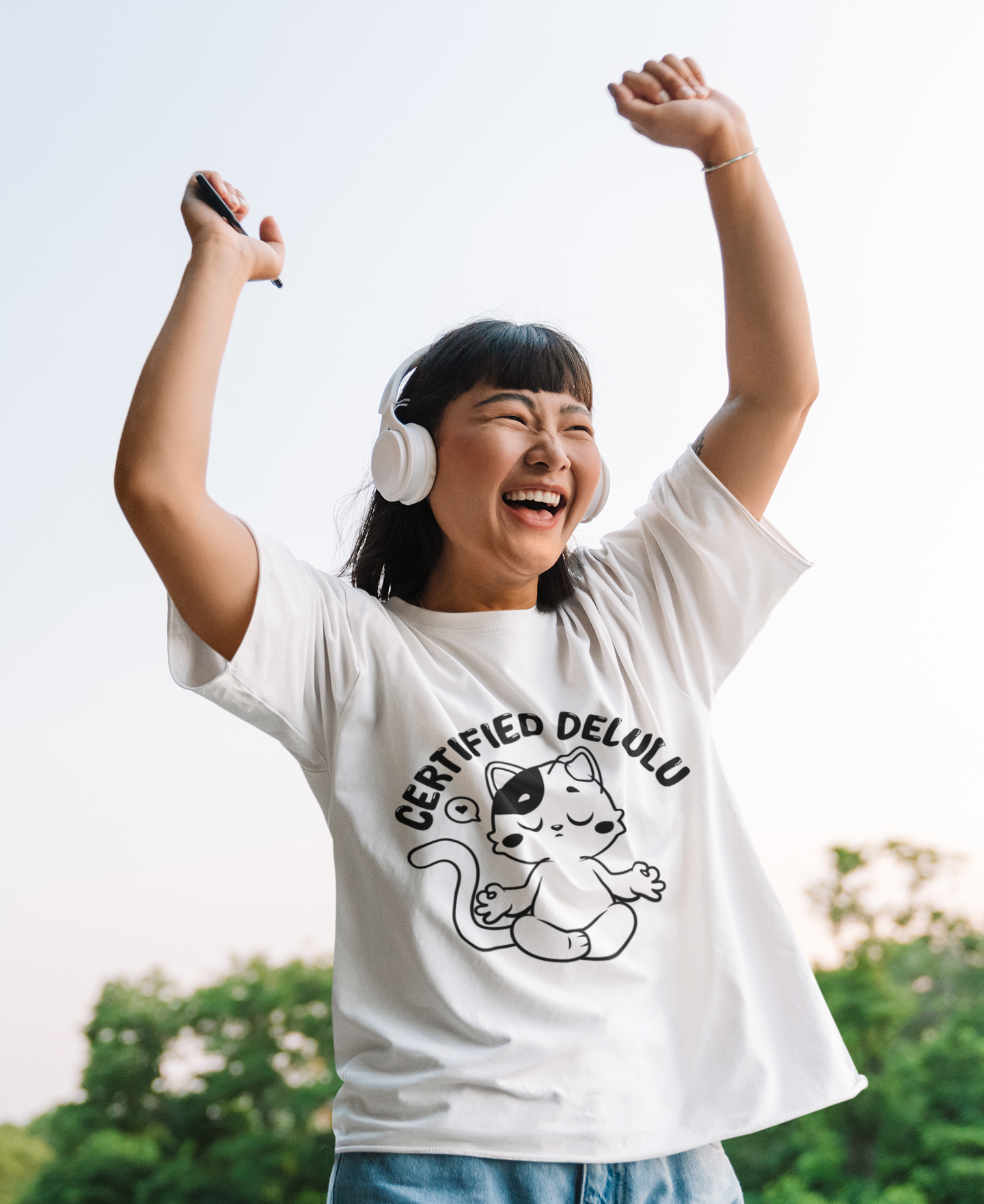 Certified Delulu Oversized Boxy Tee