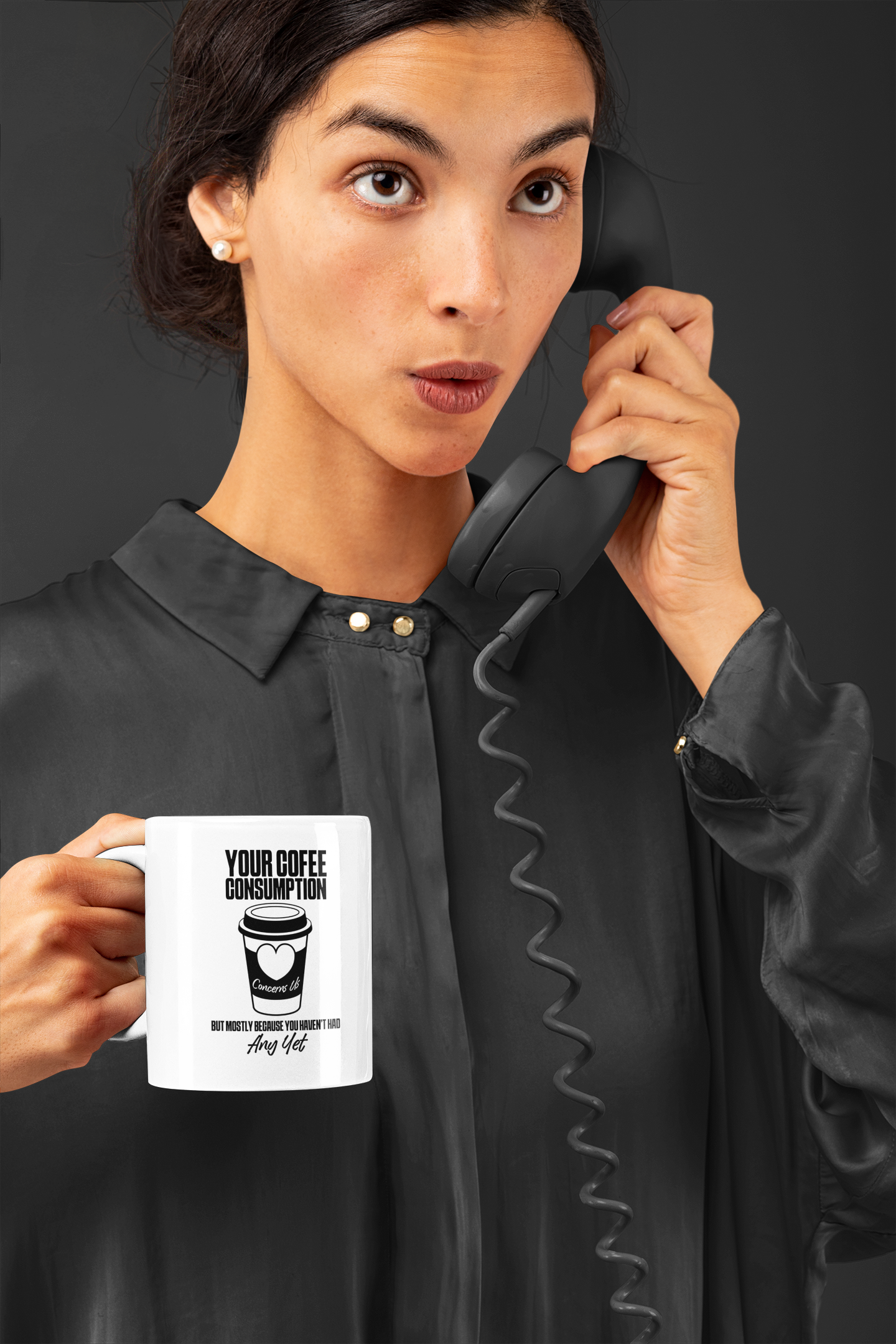 Your Coffee Consumption Concerns Us Mug