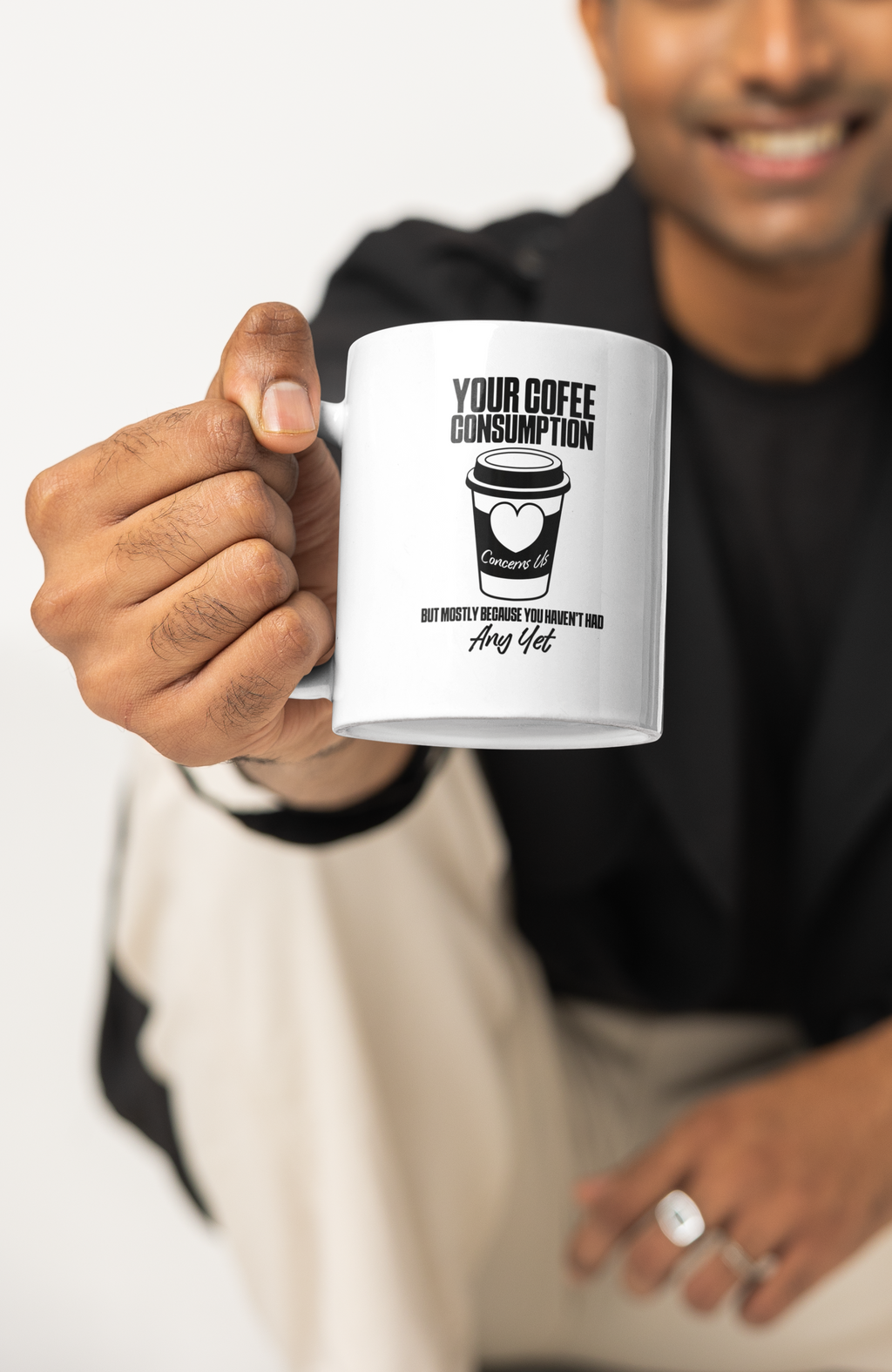 Your Coffee Consumption Concerns Us Mug