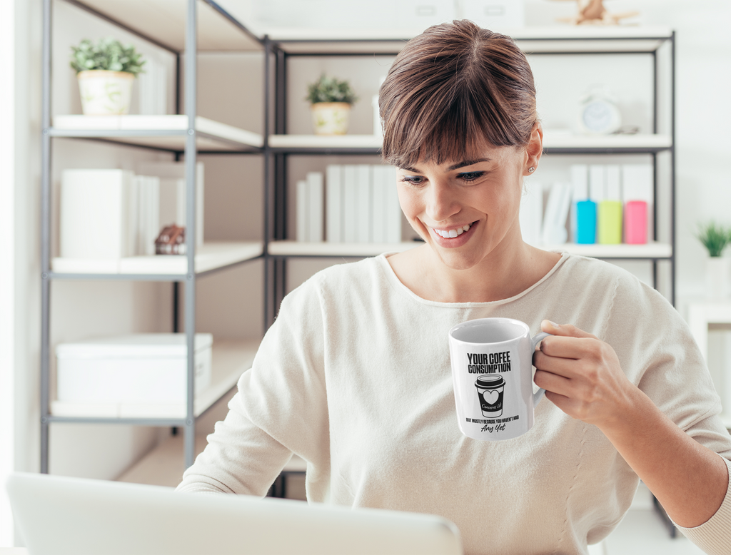 Your Coffee Consumption Concerns Us Mug