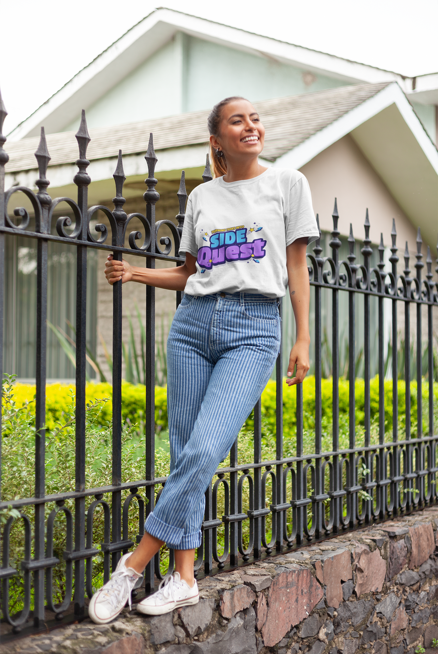 Turning Tasks Into Sidequests Oversized Boxy Tee