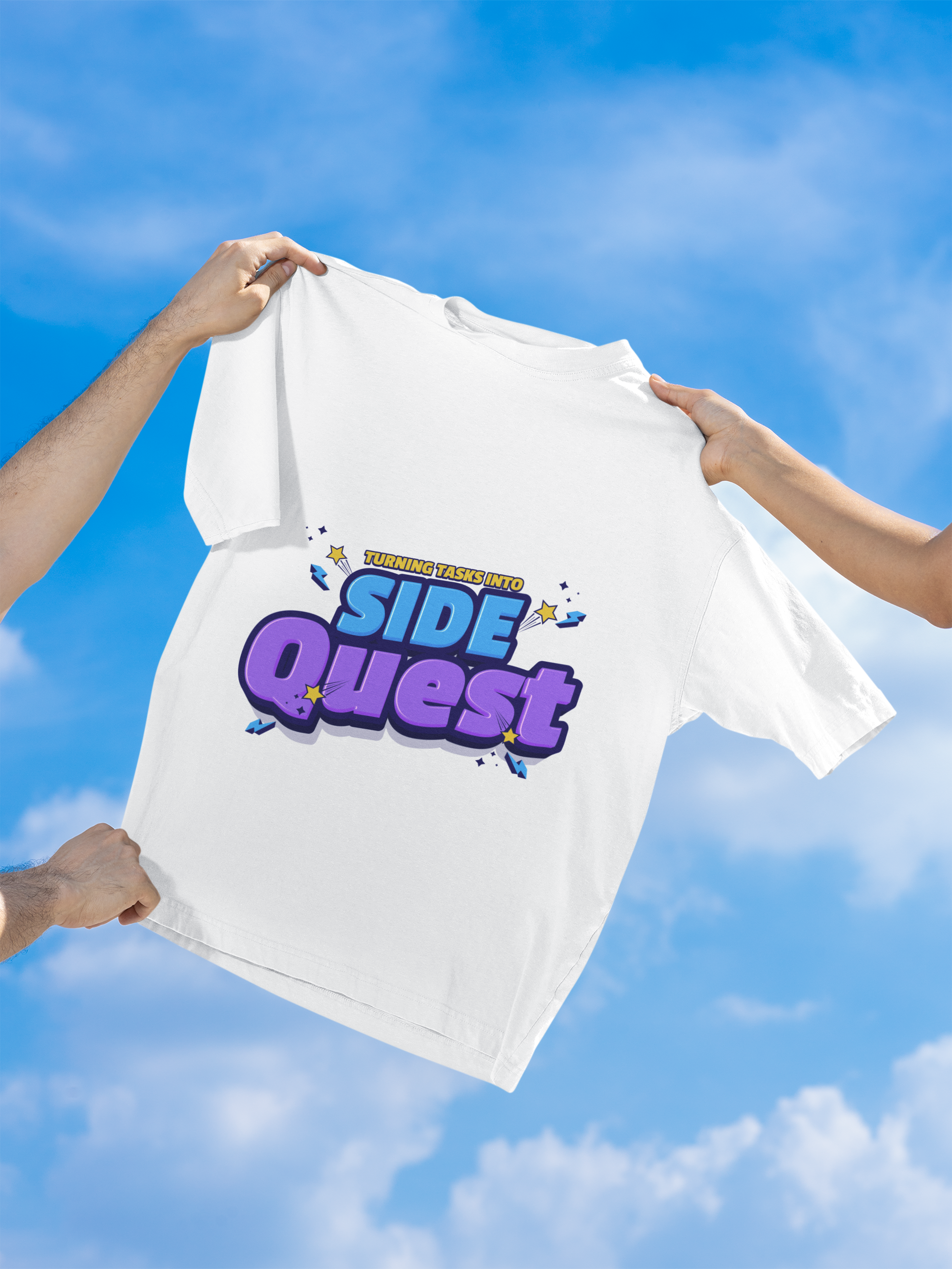 Turning Tasks Into Sidequests Oversized Boxy Tee