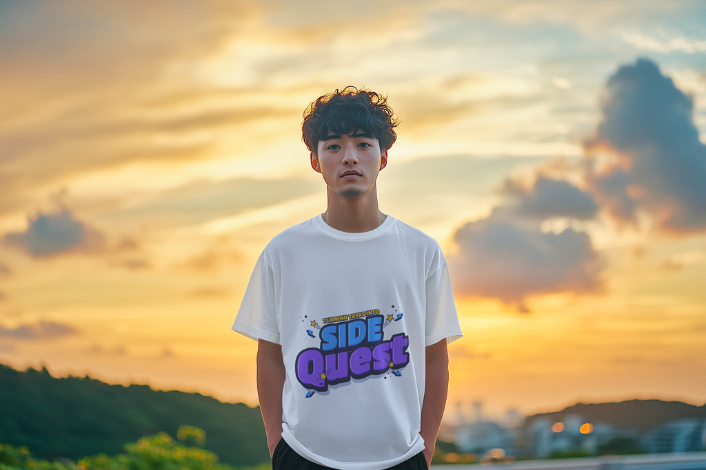 Turning Tasks Into Sidequests Oversized Boxy Tee