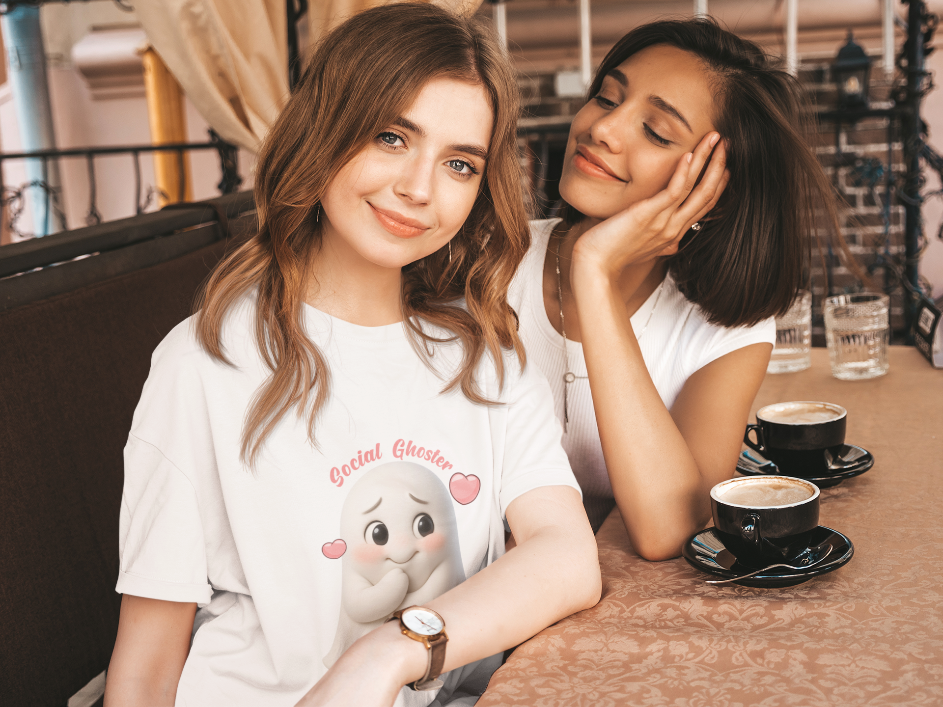 Social Ghoster Oversized Boxy Tee
