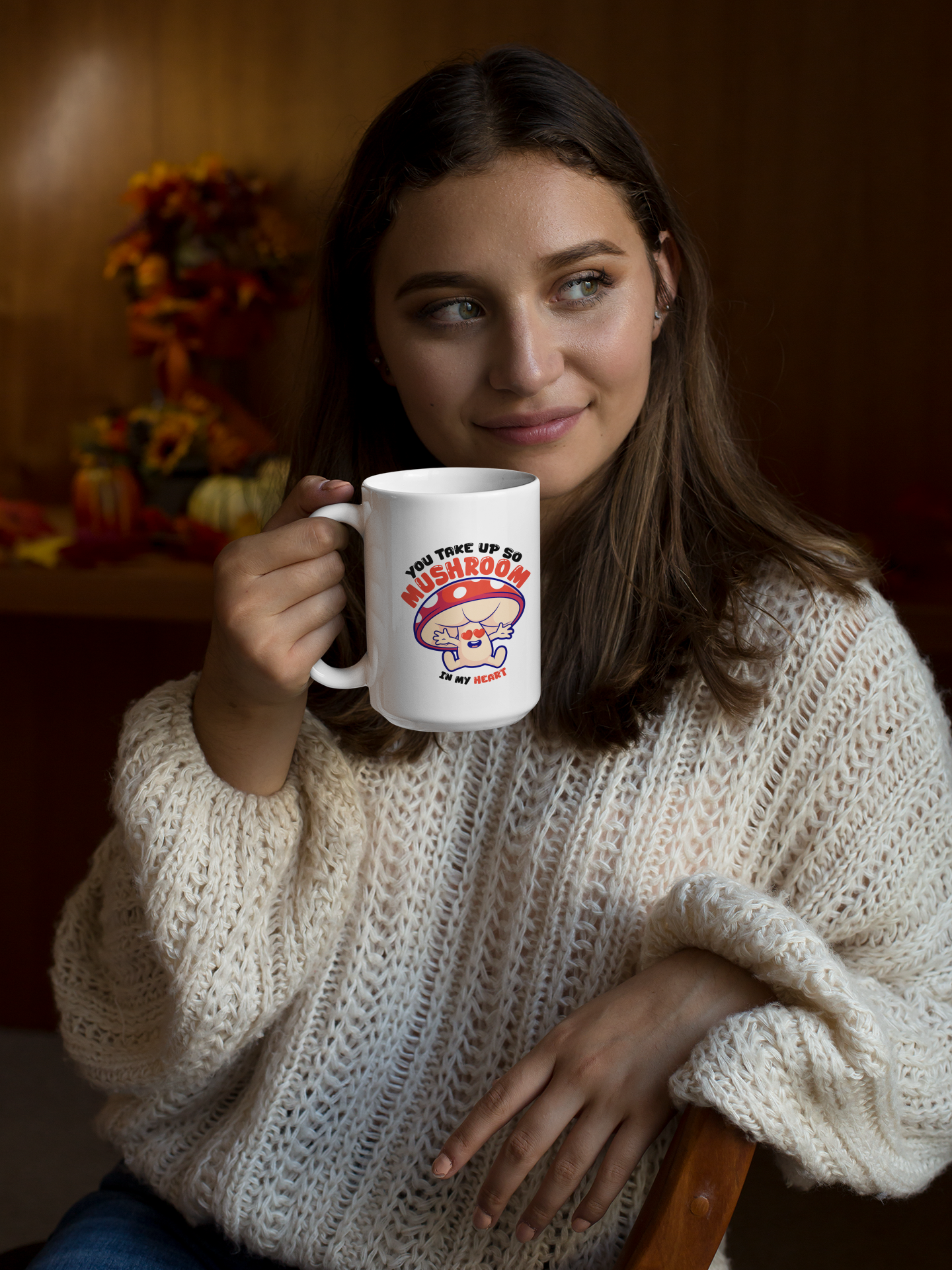 You take up so mushroom Mug