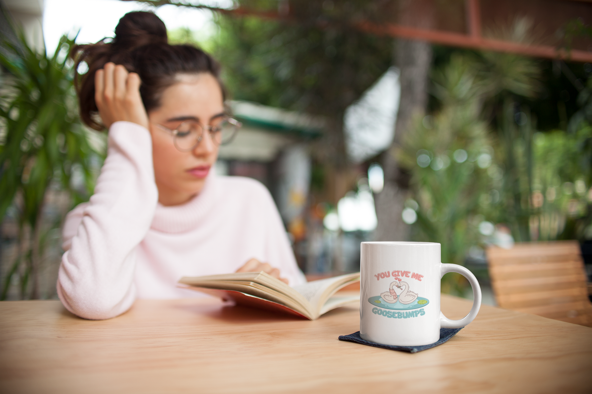 You give me goosebumps Mug