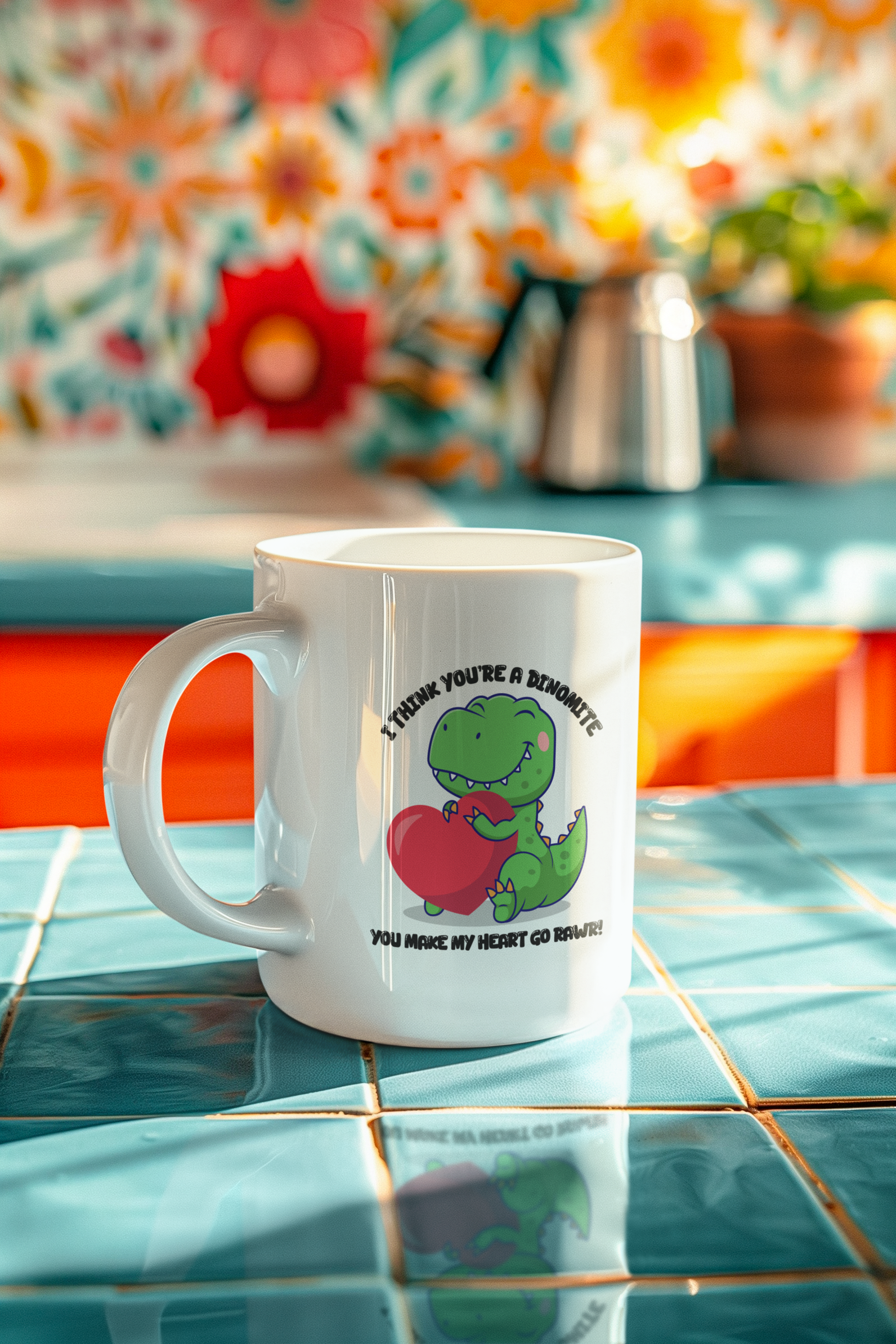 I Think You're Dinomite Mug