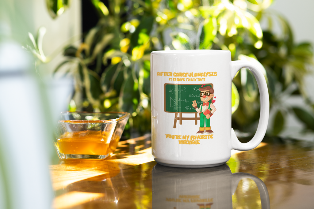 After Careful Analysis Mug