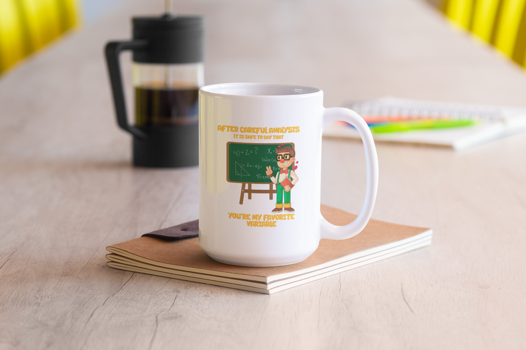 After Careful Analysis Mug