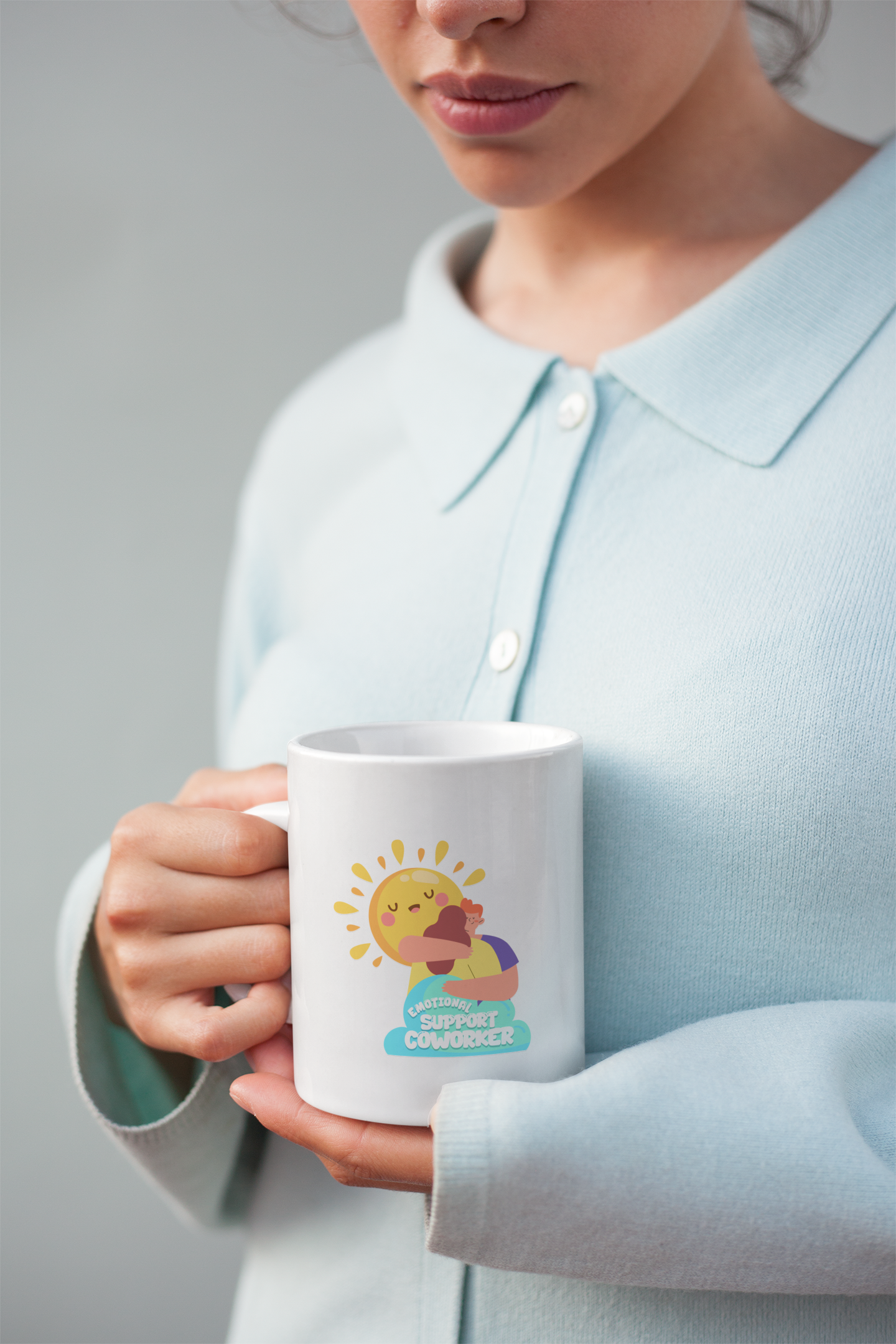 Emotional Support Coworker Mug