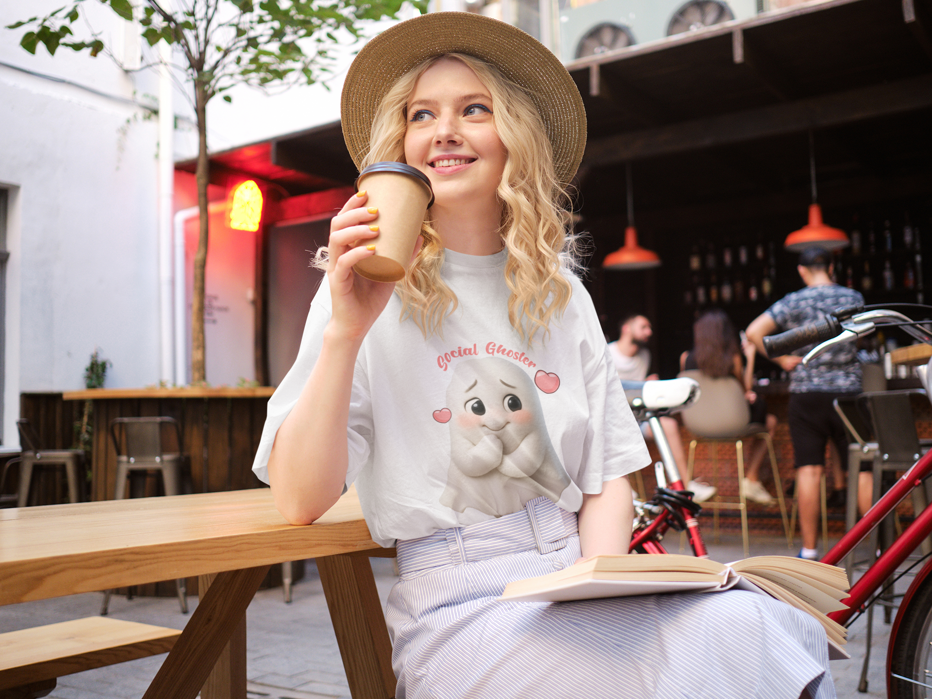 Social Ghoster Graphic Tee