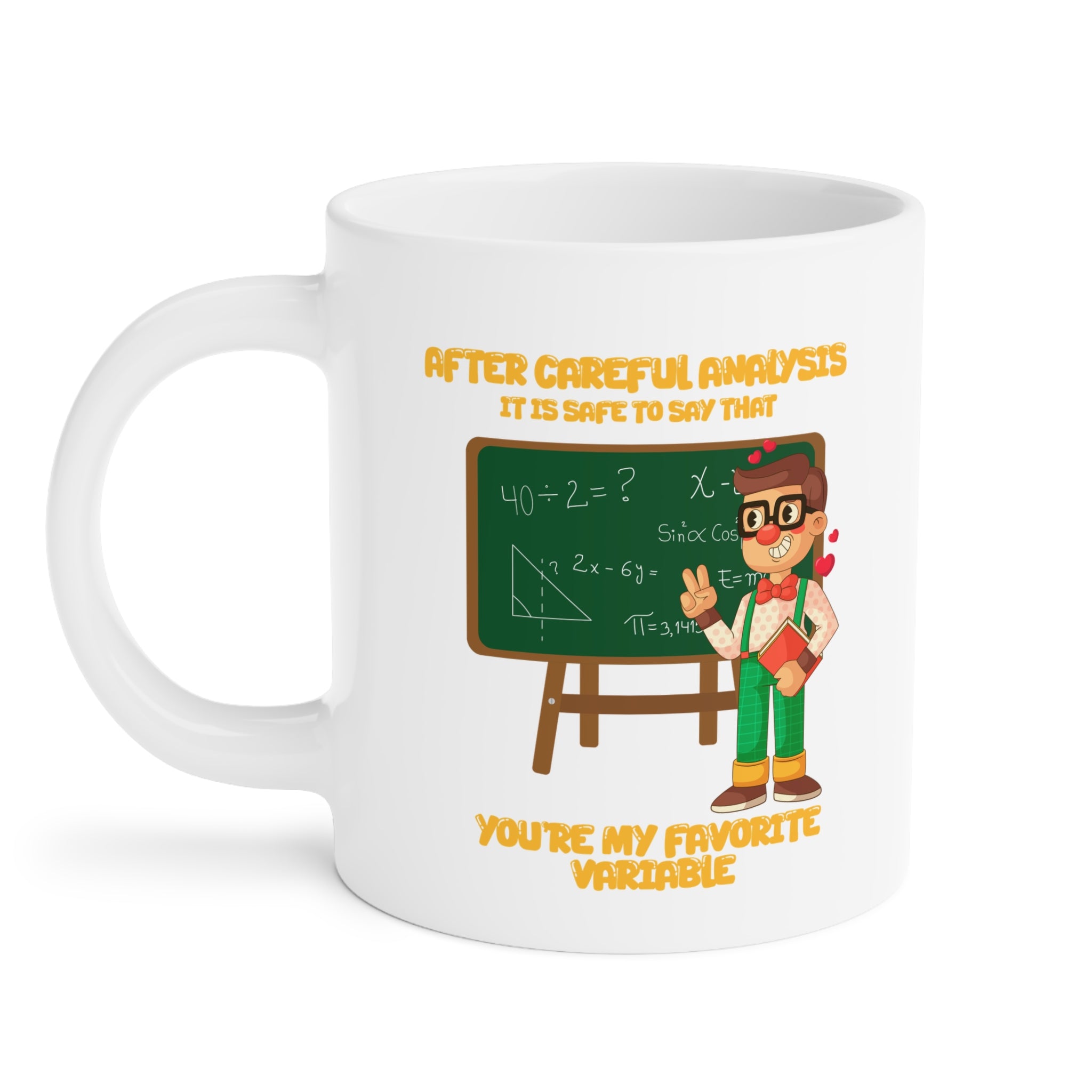 After Careful Analysis Mug
