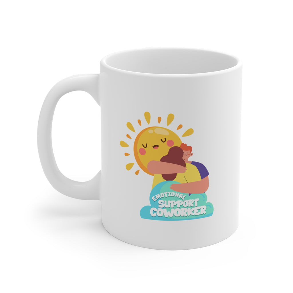 Emotional Support Coworker Mug