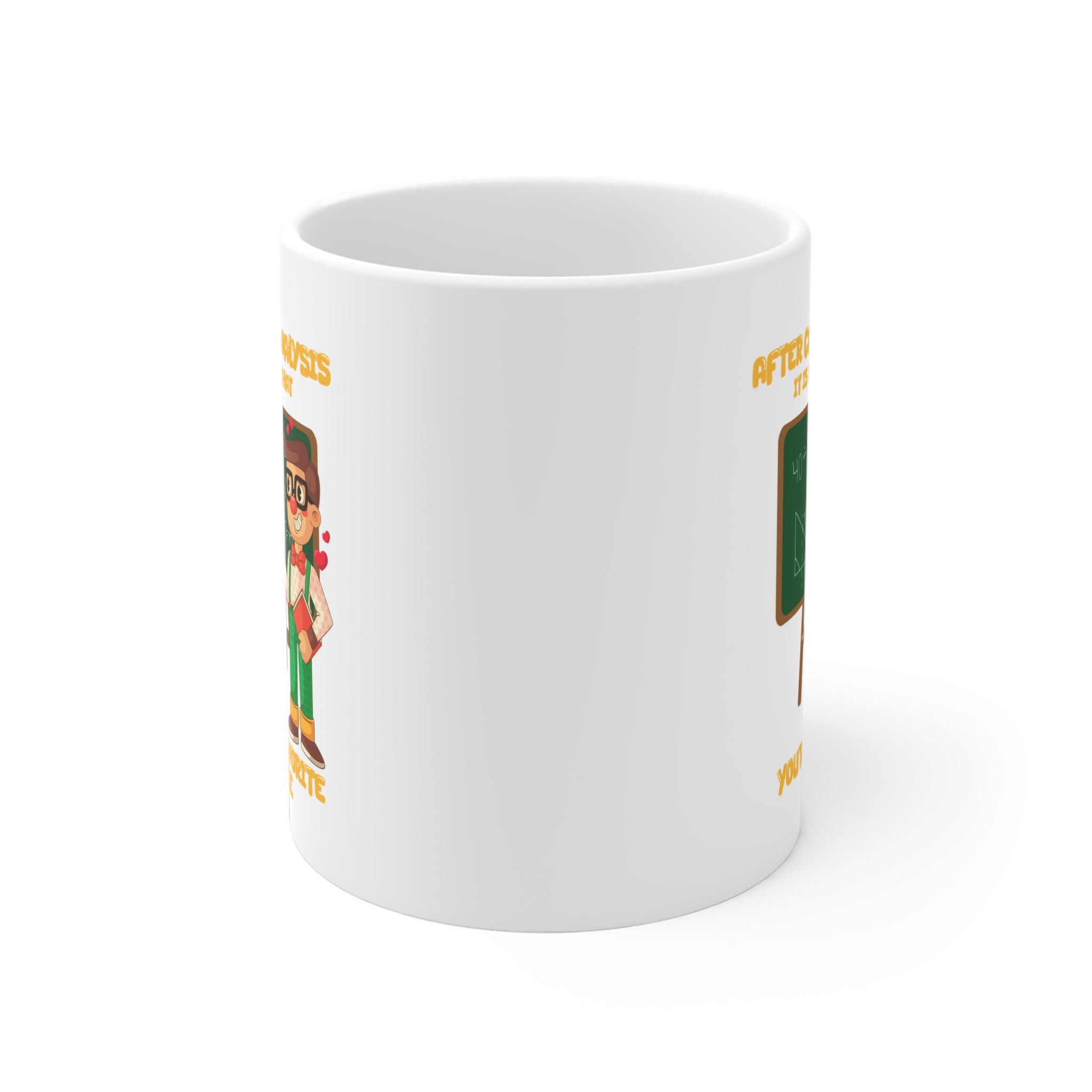 After Careful Analysis Mug
